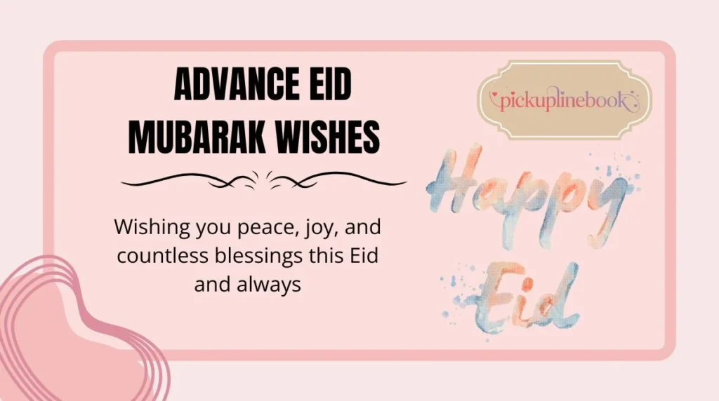 Advance Eid Mubarak Wishes