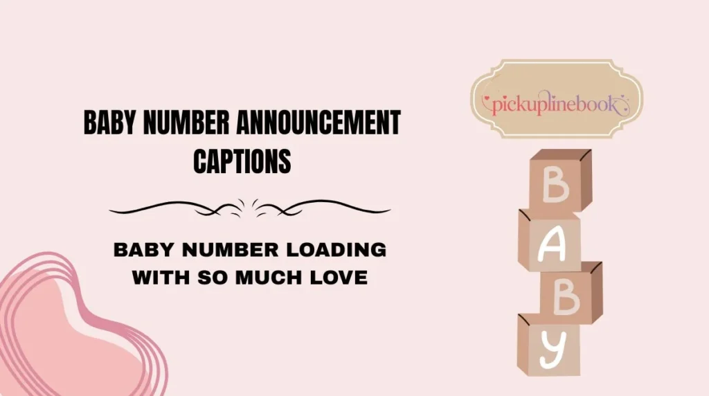 Baby Number Announcement Captions