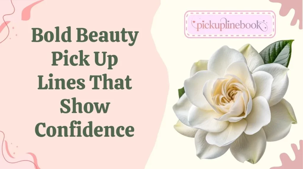 Bold Beauty Pick Up Lines That Show Confidence