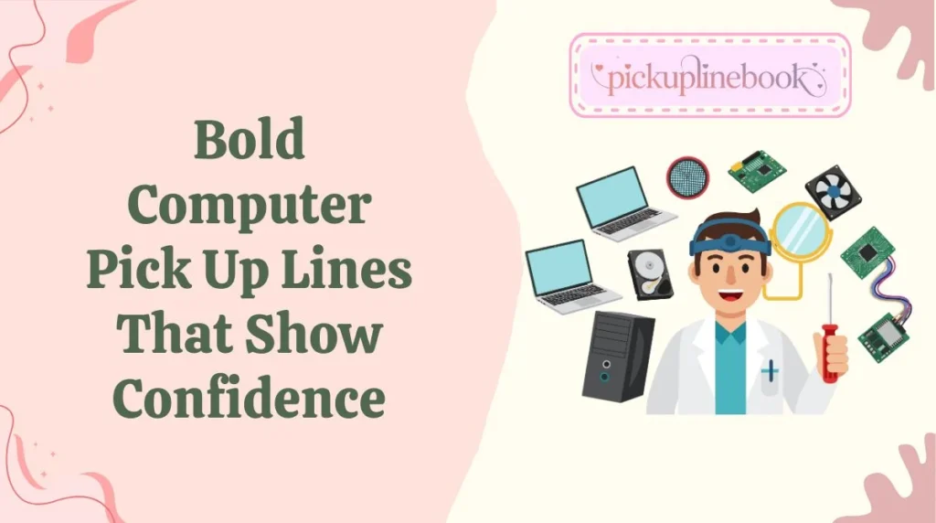 Bold Computer Pick Up Lines That Show Confidence