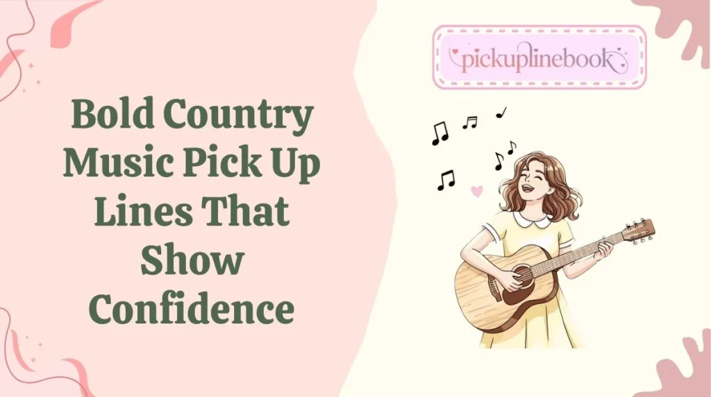 Bold Country Music Pick Up Lines That Show Confidence