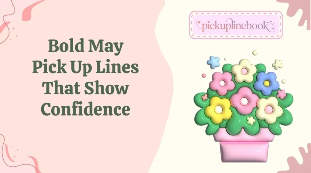 Bold May Pick Up Lines That Show Confidence