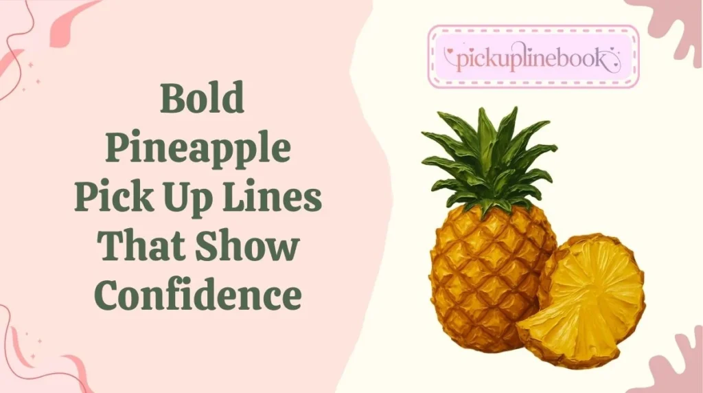 Bold Pineapple Pick Up Lines That Show Confidence