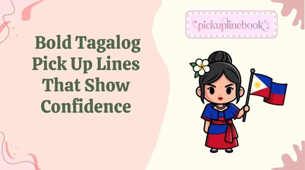 Bold Tagalog Pick Up Lines That Show Confidence