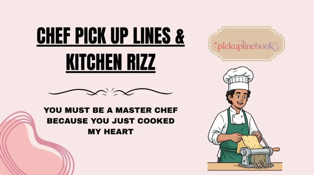 Chef Pick Up Lines & Kitchen Rizz