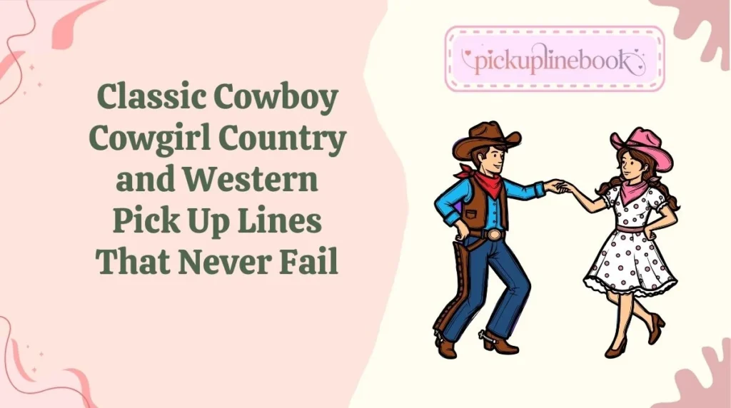 Classic Cowboy Cowgirl Country and Western Pick Up Lines That Never Fail