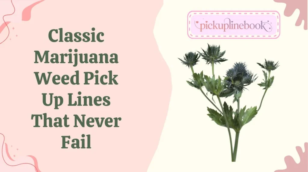 Classic Marijuana Weed Pick Up Lines That Never Fail