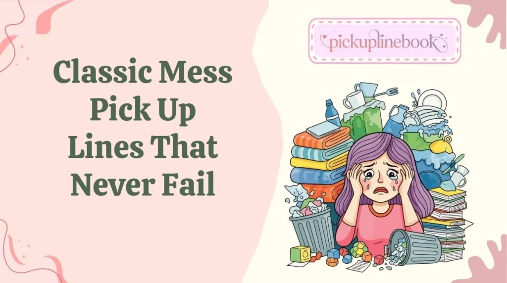 Classic Mess Pick Up Lines That Never Fail