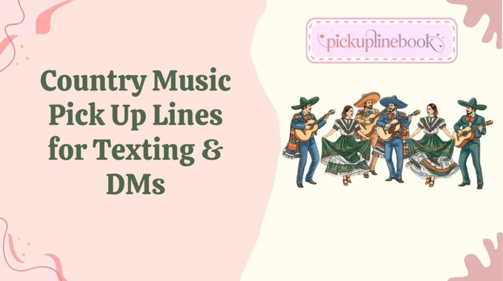 Country Music Pick Up Lines for Texting & DMs