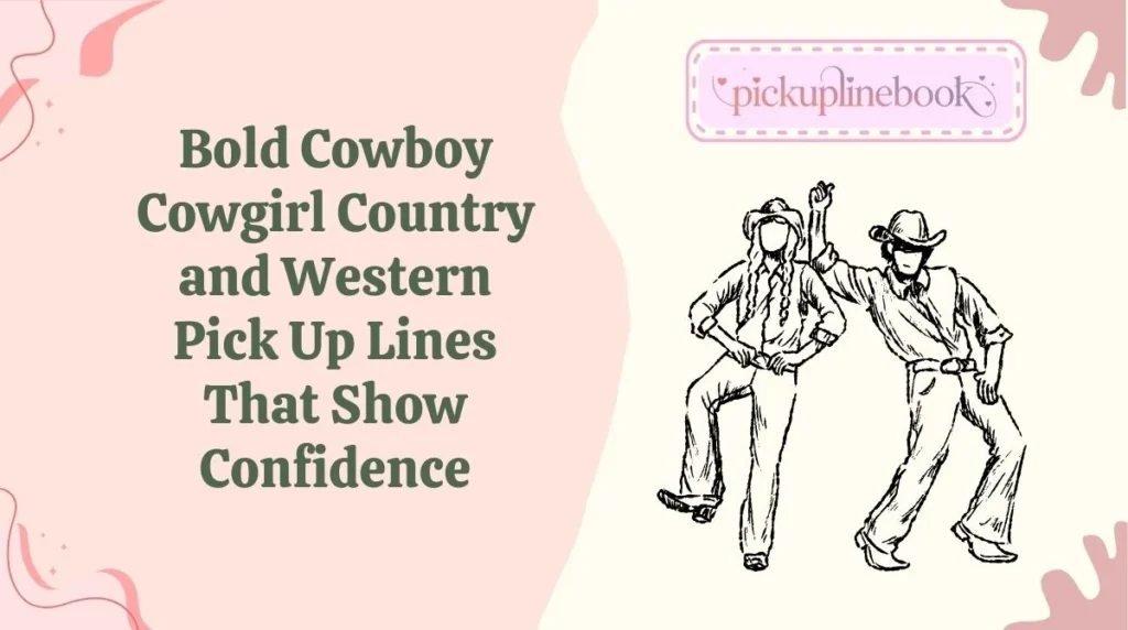 Cowboy Cowgirl Country and Western Pick Up Lines for Texting & DMs