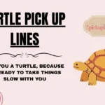 Turtle Pick Up Lines