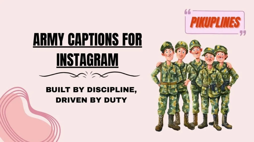 Army Captions for Instagram