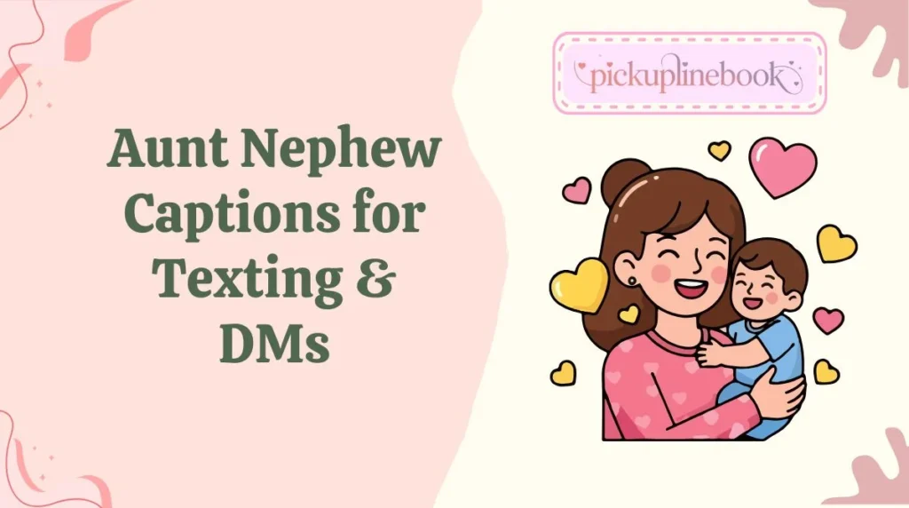 Aunt Nephew Captions for Texting & DMs