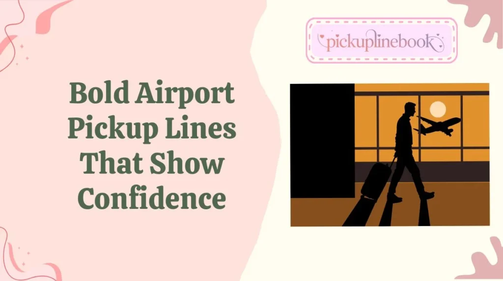 Bold Airport Pickup Lines That Show Confidence