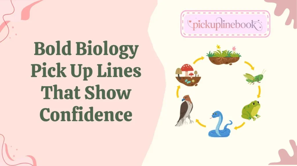 Bold Biology Pick Up Lines That Show Confidence