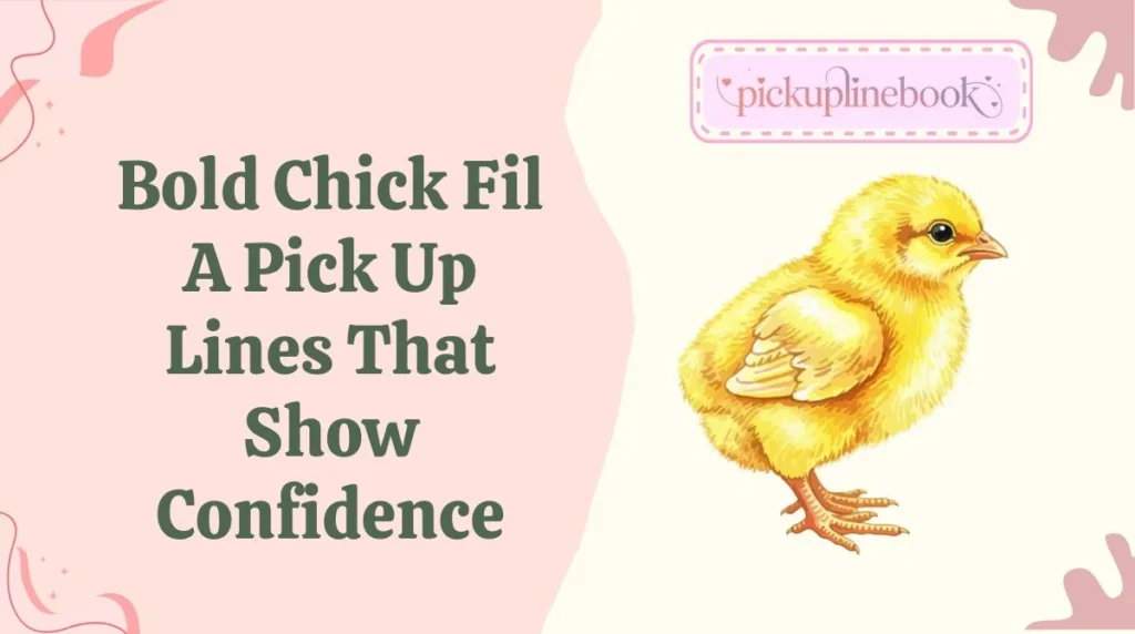 Bold Chick Fil A Pick Up Lines That Show Confidence