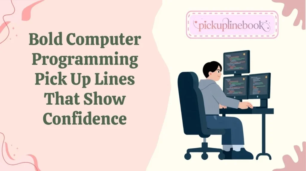 Bold Computer Programming Pick Up Lines That Show Confidence