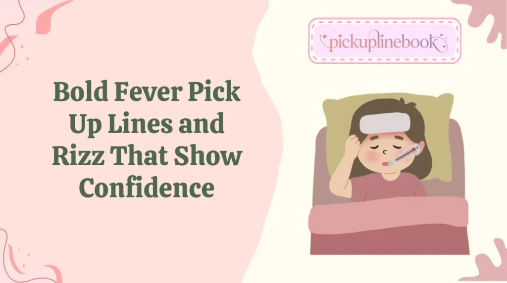 Bold Fever Pick Up Lines and Rizz That Show Confidence