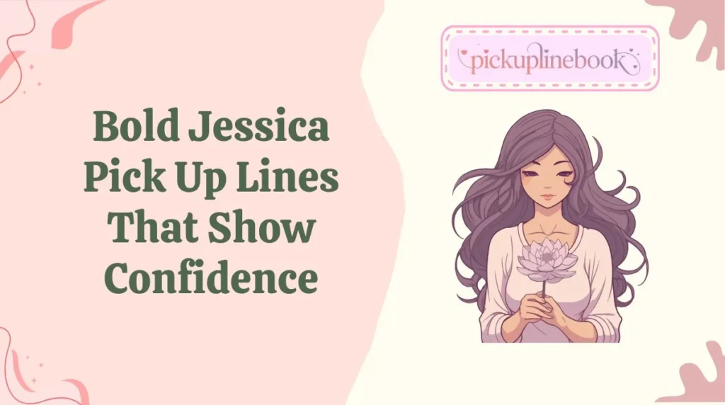 Bold Jessica Pick Up Lines That Show Confidence