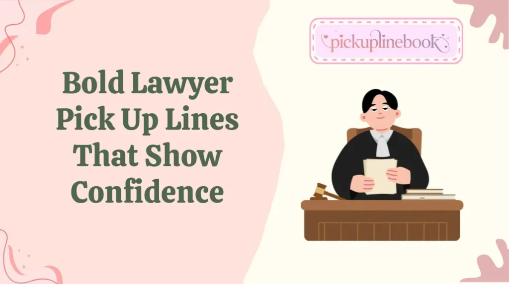 Bold Lawyer Pick Up Lines That Show Confidence