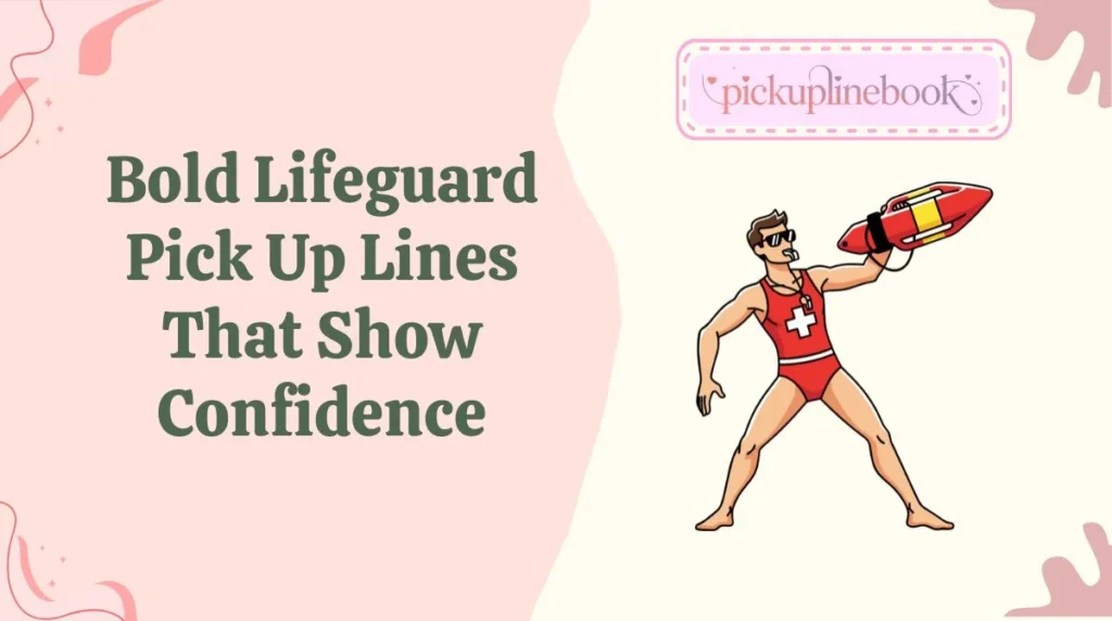 Bold Lifeguard Pick Up Lines That Show Confidence
