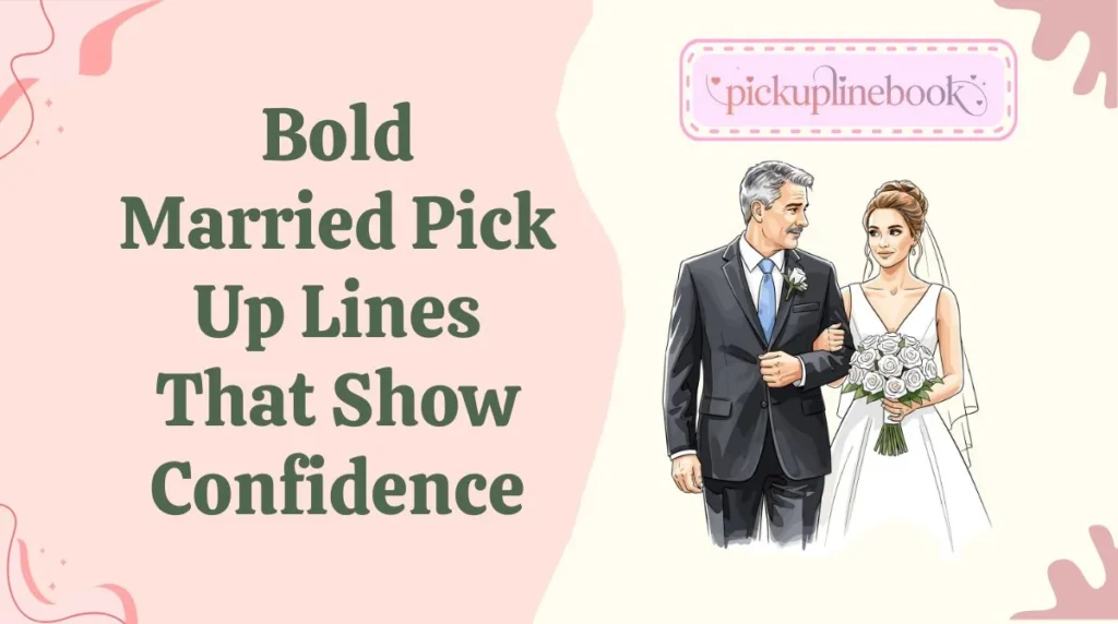 Bold Married Pick Up Lines That Show Confidence