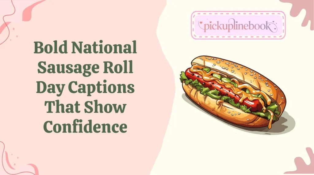 Bold National Sausage Roll Day Captions That Show Confidence