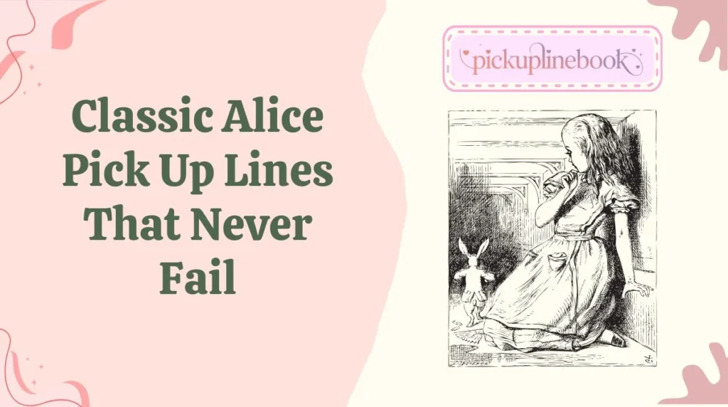 Classic Alice Pick Up Lines That Never Fail