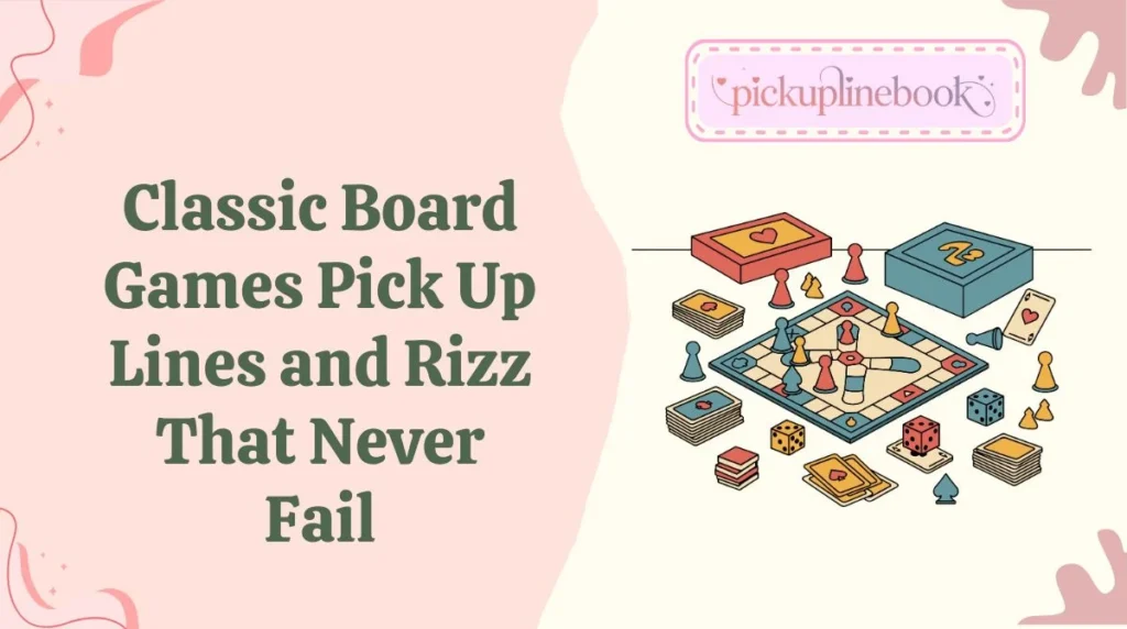 Classic Board Games Pick Up Lines and Rizz That Never Fail