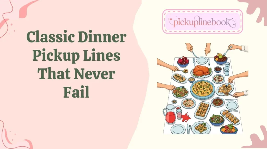 Classic Dinner Pickup Lines That Never Fail