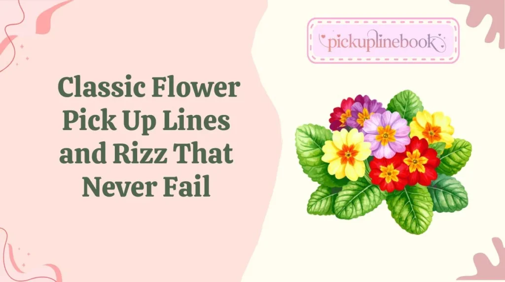 Classic Flower Pick Up Lines and Rizz That Never Fail