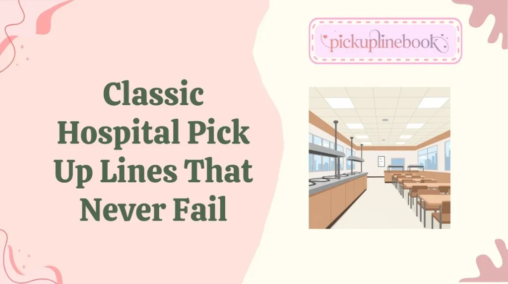 Classic Hospital Pick Up Lines That Never Fail