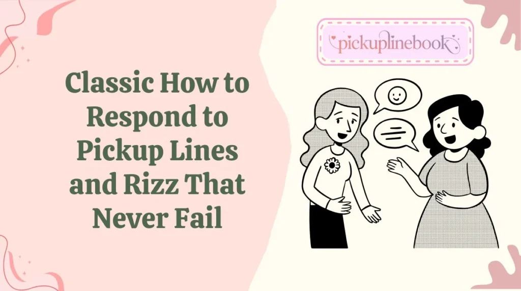 Classic How to Respond to Pickup Lines and Rizz That Never Fail