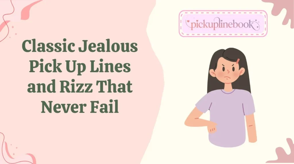 Classic Jealous Pick Up Lines and Rizz That Never Fail