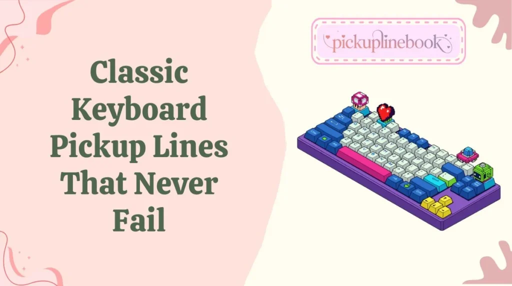 Classic Keyboard Pickup Lines That Never Fail