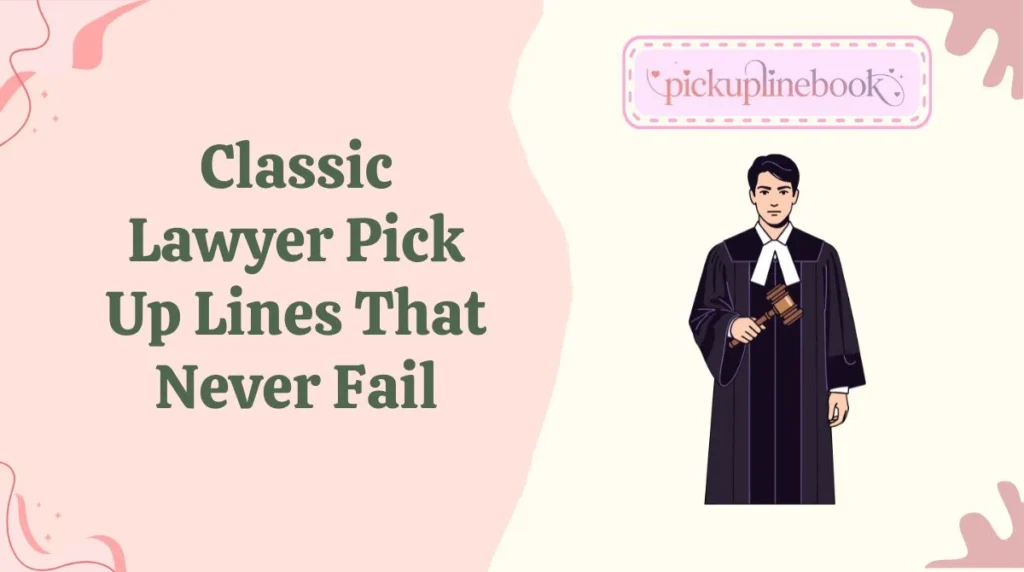 Classic Lawyer Pick Up Lines That Never Fail