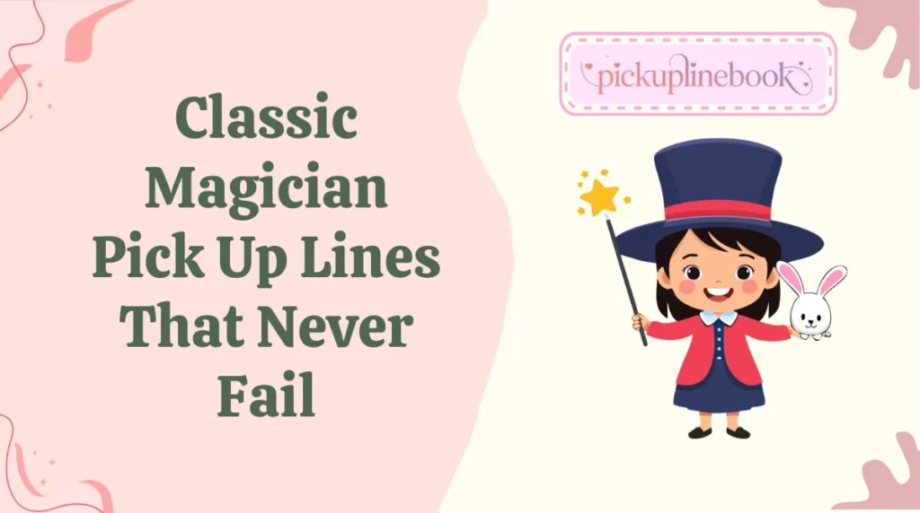 Classic Magician Pick Up Lines That Never Fail