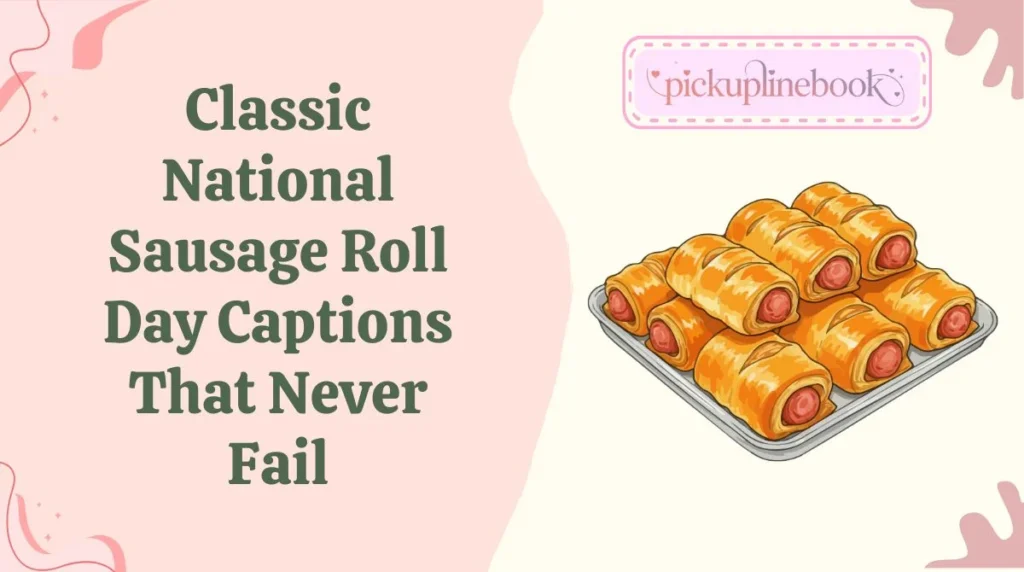 Classic National Sausage Roll Day Captions That Never Fail