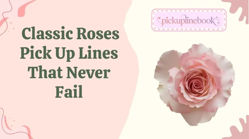 Classic Roses Pick Up Lines That Never Fail