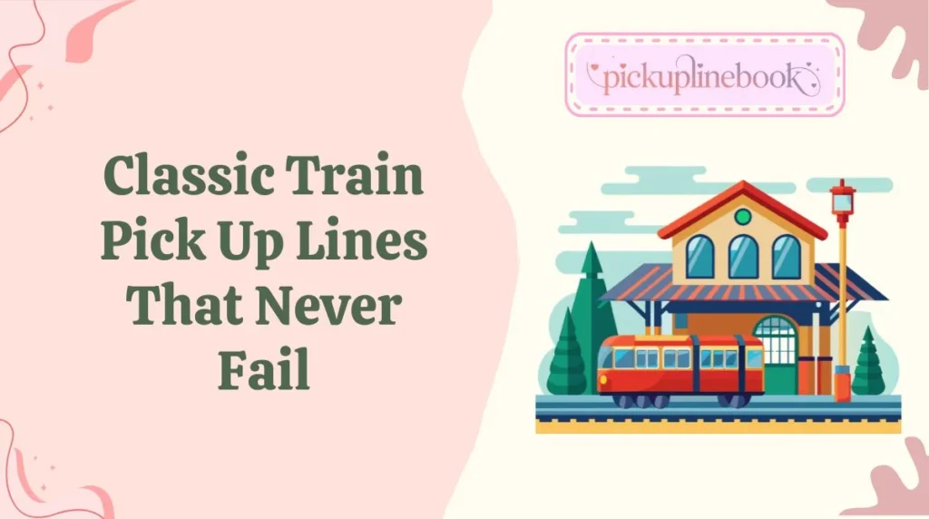 Classic Train Pick Up Lines That Never Fail