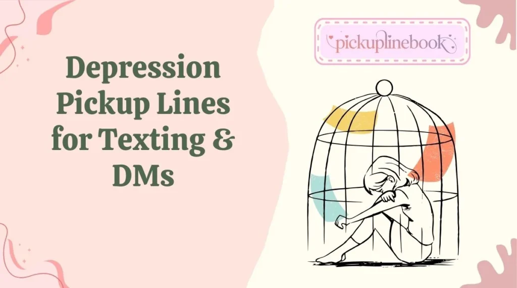 Depression Pickup Lines for Texting & DMs