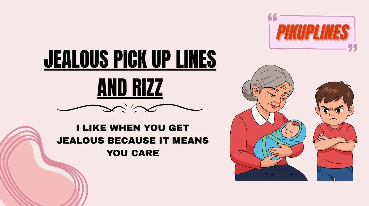 Jealous Pick Up Lines and Rizz