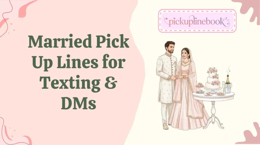 Married Pick Up Lines for Texting & DMs