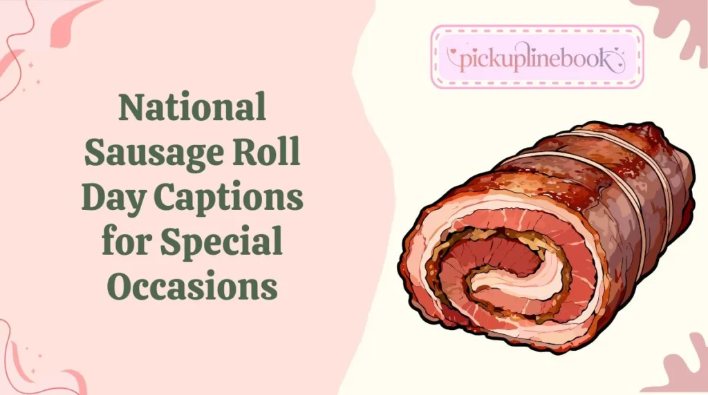 National Sausage Roll Day Captions for Special Occasions