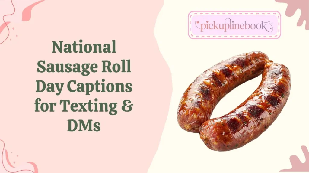 National Sausage Roll Day Captions for Texting & DMs