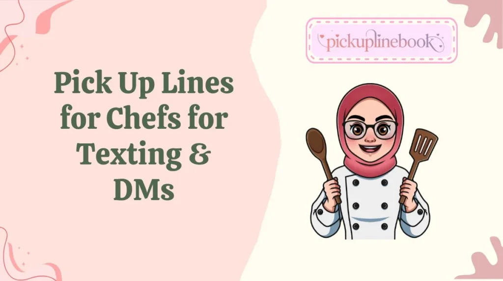 Pick Up Lines for Chefs for Texting & DMs
