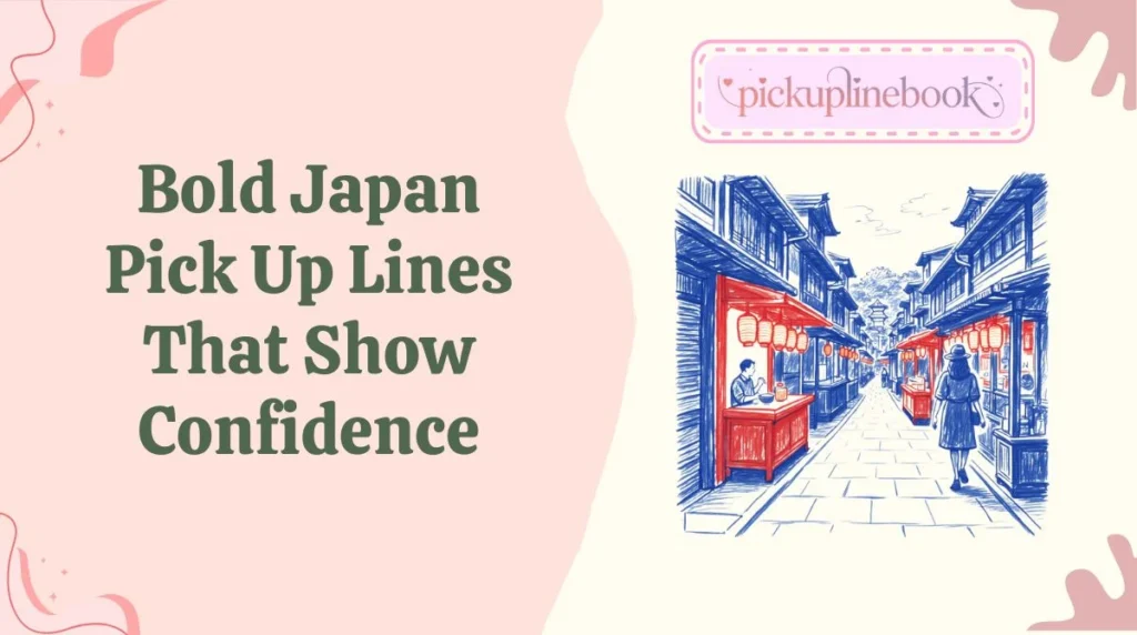 Bold Japan Pick Up Lines That Show Confidence